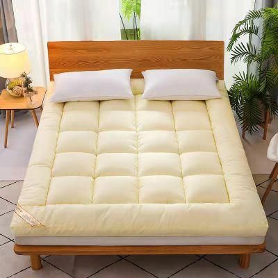 Luxury High Quality Hotel Cotton Bed Topper Memory Foam Mattress Pad Topper