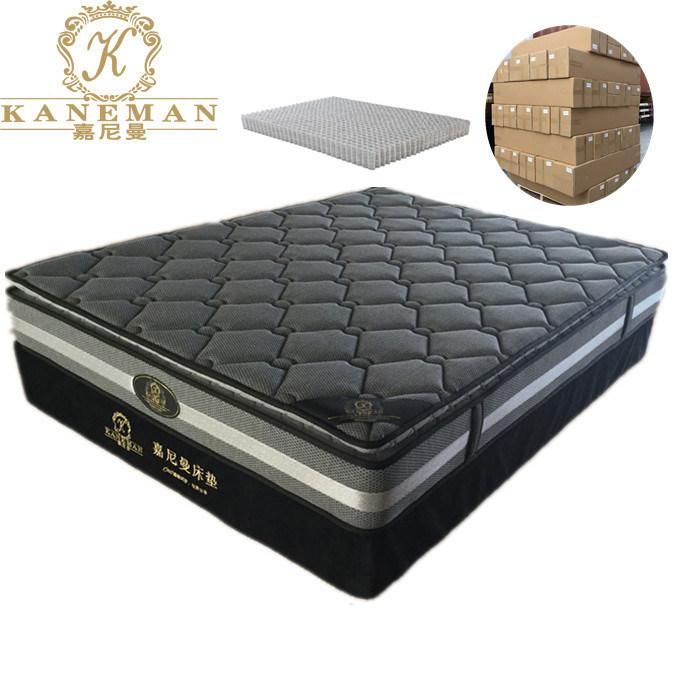 Compressed Bedroom Furnitue Pocket Spring Mattress Hotel Mattress in a Box