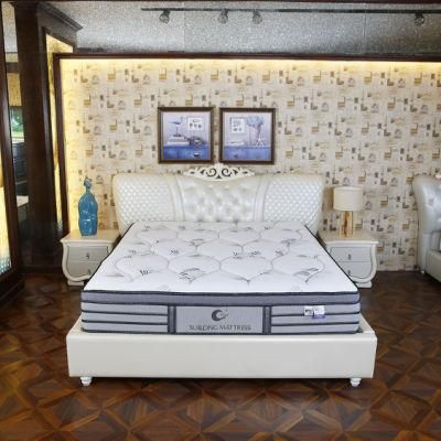 Modern Bedroom Furntiure Pocket Spring Mattress for Double Bed