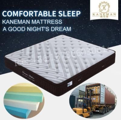 Economical Price Pocket Spring Mattress Bedroom Foam Mattress Flat Packed