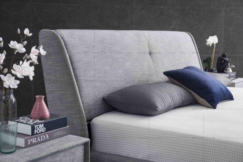 Simple Design King Bed for Bedroom Hotel Furniture Gc1820