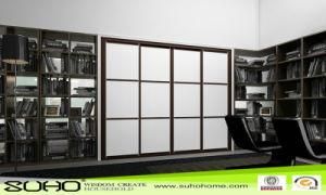 Wardrobe Sliding Wardrobe Door Aluminum Frame Sliding Door