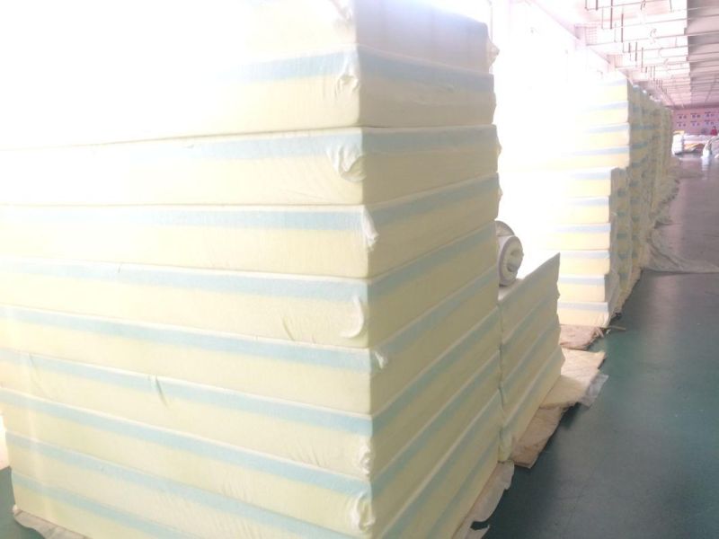 10 Inch and 12 Inch Luxury Cool Gel Memory Foam Mattress Roll in Color Box