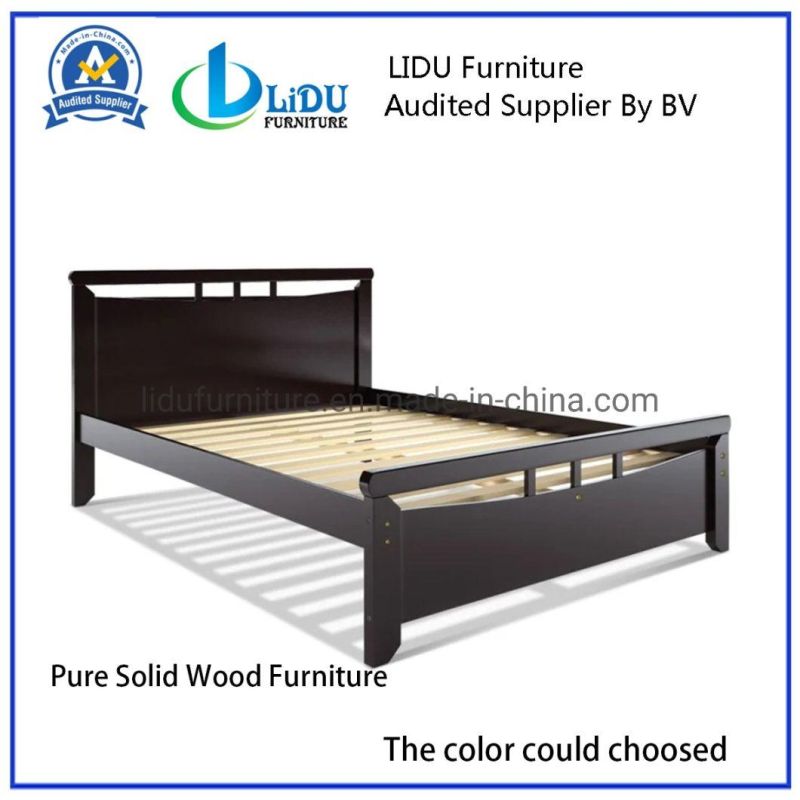 New Product Modern Bedroom Furniture Set Solid Wood Bed for Home Simple Design Wooden Bed Wooden Bed Bunk Bed Children′s Bed Safe Bed Kids Bed