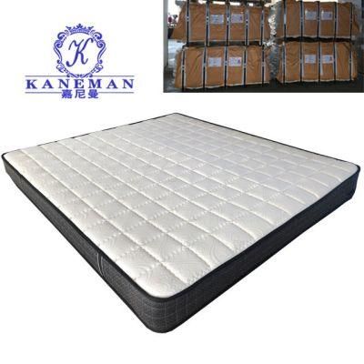 Home Use Cheap Colchon 20cm Vacuum Compressed Spring Coil Mattress Manufacturer