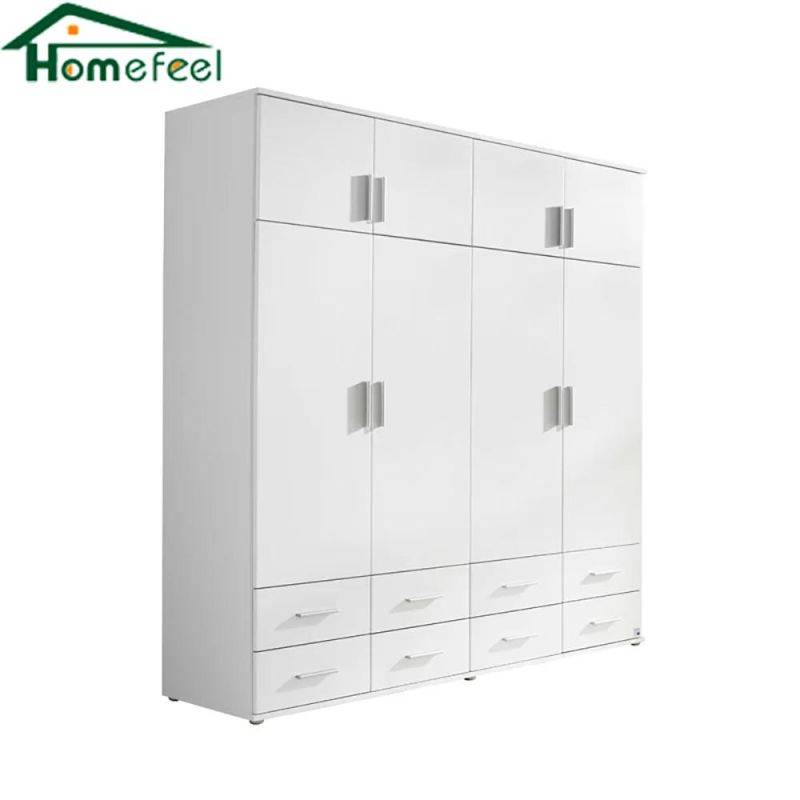 Wooden Home Furniture Multi Space Locker Bedroom Practical Wardrobe Wholesale