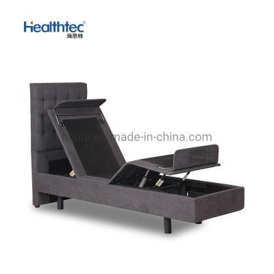 2 Motor Mechanism USB Ports Massage Wired Remote Control for Adjustable Electric Bed