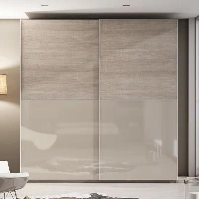 Modern Bedroom Furniture High Gloss 20dd004 Wardrobe with Sliding Door