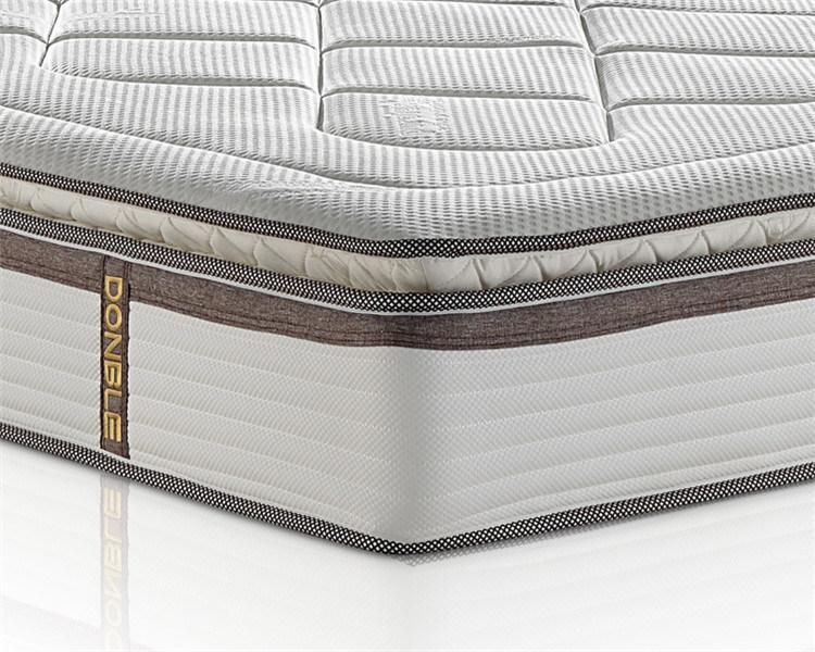Sleep Well Hot Selling High Quality Pocket Spring Memory Foam Mattress 5 Star Hotel Mattress