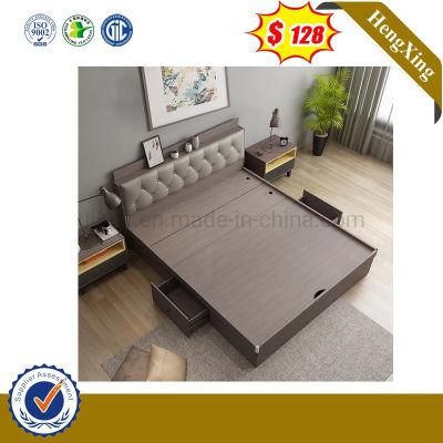 Chinese New Design Bedroom Furniture Sets Wooden Living Room Bed