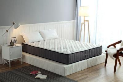 Home Furniture Bed Mattress Queen Size Pocket Spring Foam Mattress in a Box From Chinese Factory