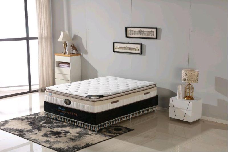 Pillow Top Individual Pocket Spring Mattress Cheap Price Roll in Box