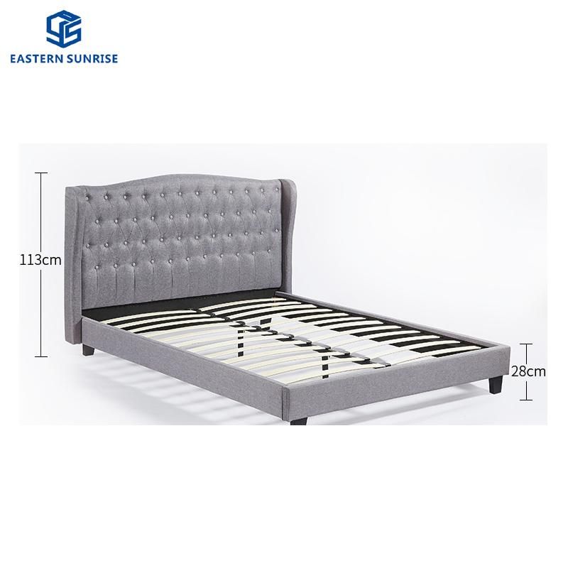 High Quality Romantic Leather Bed