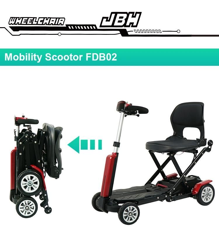 Factory Produces Four Wheel Lithium Battery Electric Scooters with CE and FDA