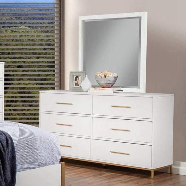 Nova Six Drawer Dresser Dresser & Mirror
