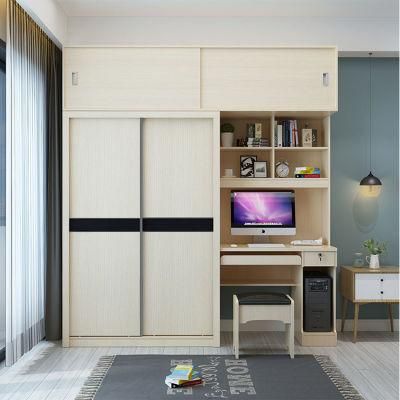House Computer Desk and Design PVC Veneer Wood Lowes Bedroom Wardrobe