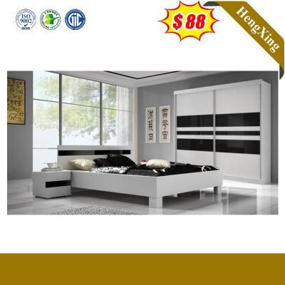 Modern Wooden Design China Factory Wholesale Export High-Quality Performance Home Bedroom Apartment Furniture King Double Size Bed