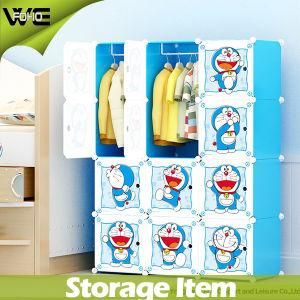 Folding Portable Clothing Armoire Furniture Plastic Wardrobe
