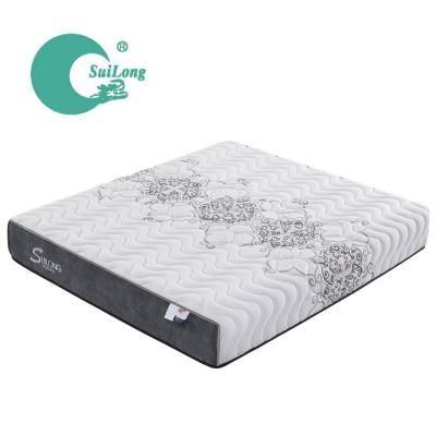 Fabric Cover Mattress Memory Foam Soft Foam Pocket Spring Mattress