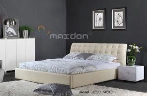 High Quality Leather Soft Bed, Bedroom Furniture