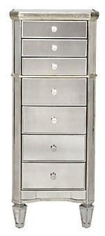 Widely Used New Style Home Furniture Venetian Mirrored Tallboy