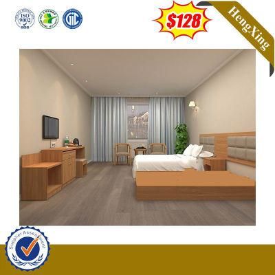 Luxury Hotel Wooden Furniture Bedroom King Size Double Queen Bed