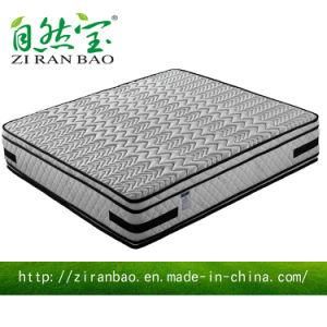 Hot Sale Pocket Spring Latex Foam King Size Mattress (ZRB-813)