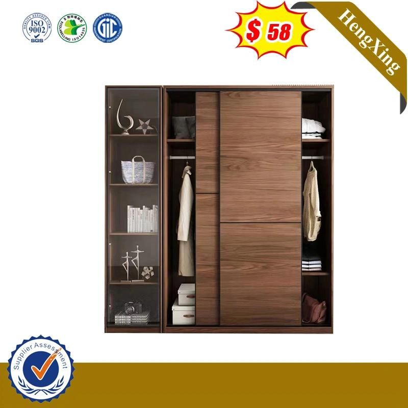 MDF Melamine Home Hotel Bedroom Furniture Wooden Closet Wardrobe Hx-8ND9584
