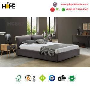 2017 Wooden Fabric Bed for Livingroom/Home/Bedroom (HC862C)