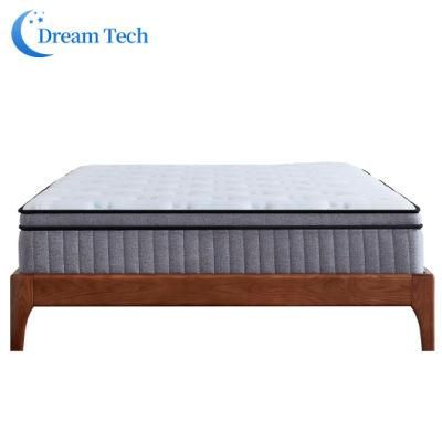 New Style Natural Medium King Size Bed Mattress Topper Memory Foam Spring Mattress in a Box
