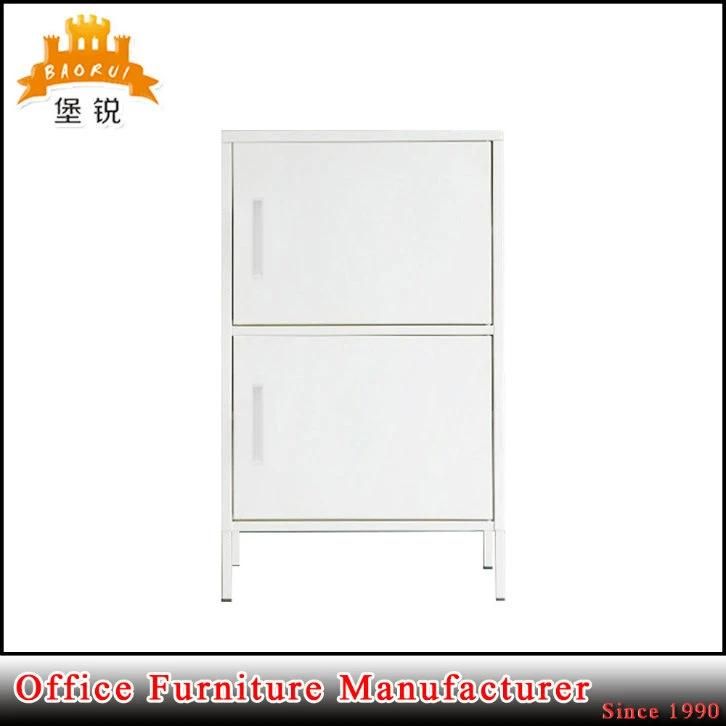 Fas-136 Knock Down Furniture Two Door Metal Cabinet Kids Storage Locker