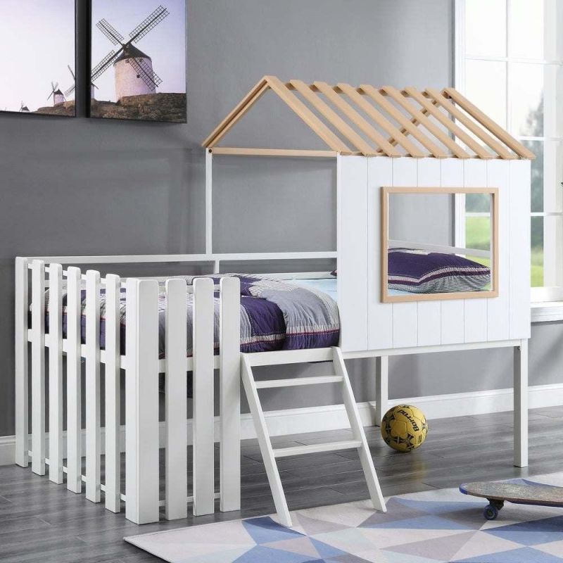 No13418 Twin Wood House Bed