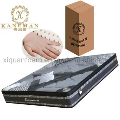 Rolled Latex Mattress in a Box Hot Sale 12inch Pocket Coil Spring Mattress Factory Supply