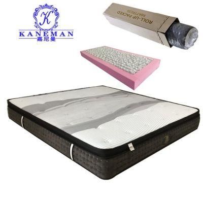 Home Furniture Use Vacuum Compressed Pocket Spring Mattress in a Box