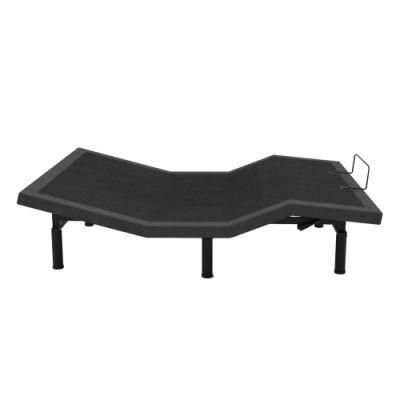 Dreamotoin Massage King Bed Frames Split Adjustable Bed with Remote Control