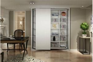 Sepsion Revolving Folding Wall Bed Home Furniture with Cabinets