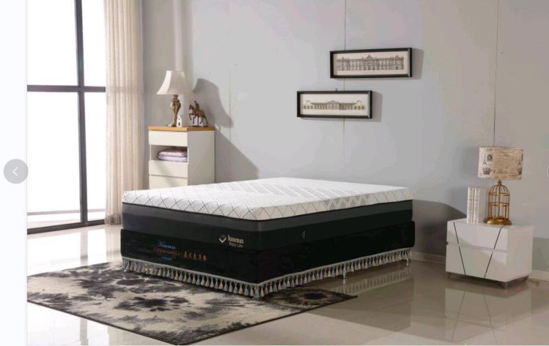 Cool Gel Memory Foam Mattress Fold Compress in a Box Queen and King