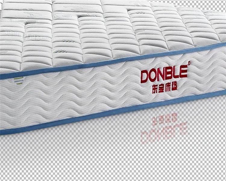 Deluxe Style Quality Assured Single Side Hotel Bed Set Furniture Latex Pocket Spring Mattress