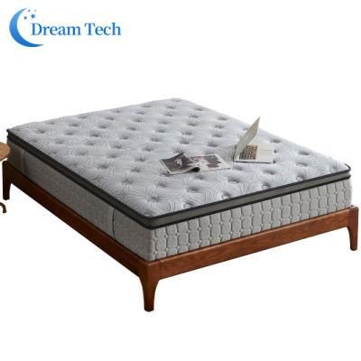 Health Care Durable Memory Foam Coil Compressed Pocket Spring Mattress