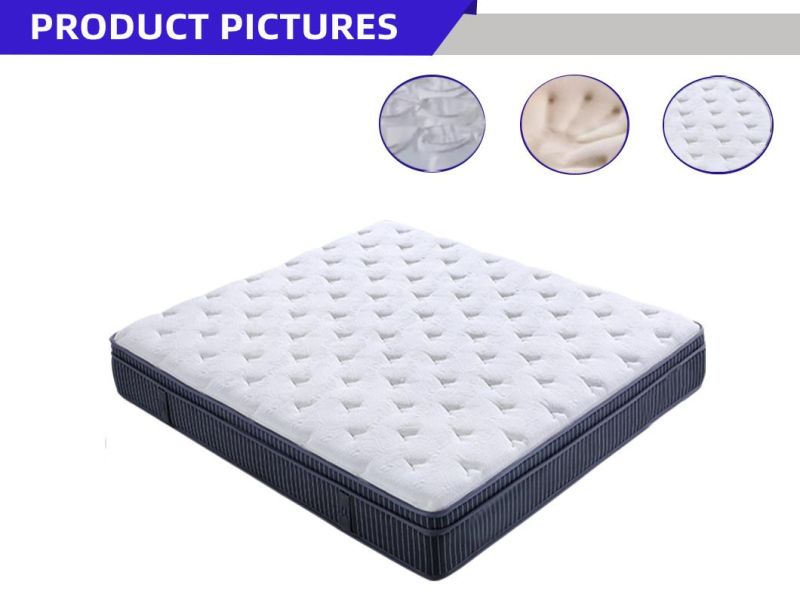 Soft Feeling Single Size Bed Furniture Latex Spring Mattress