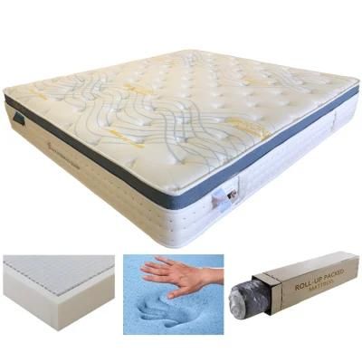 Colchones Pocket Coil Spring Mattress King Size Mattress Manufacture Spring Bed Mattress