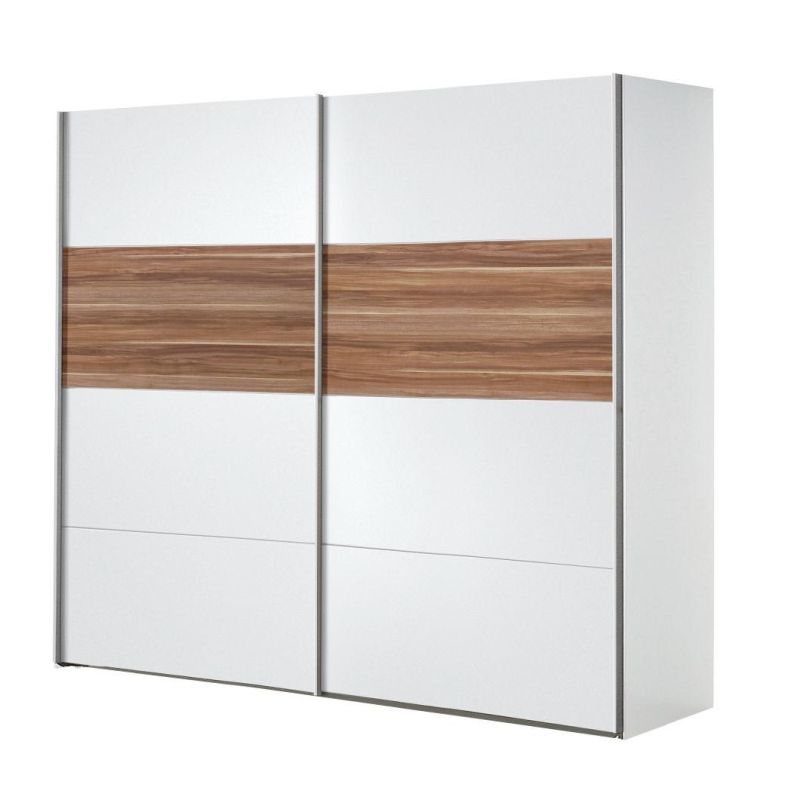 Nova Modern Bedroom Closet High Gloss Bedroom Furniture 2 Sliding Door Wardrobe