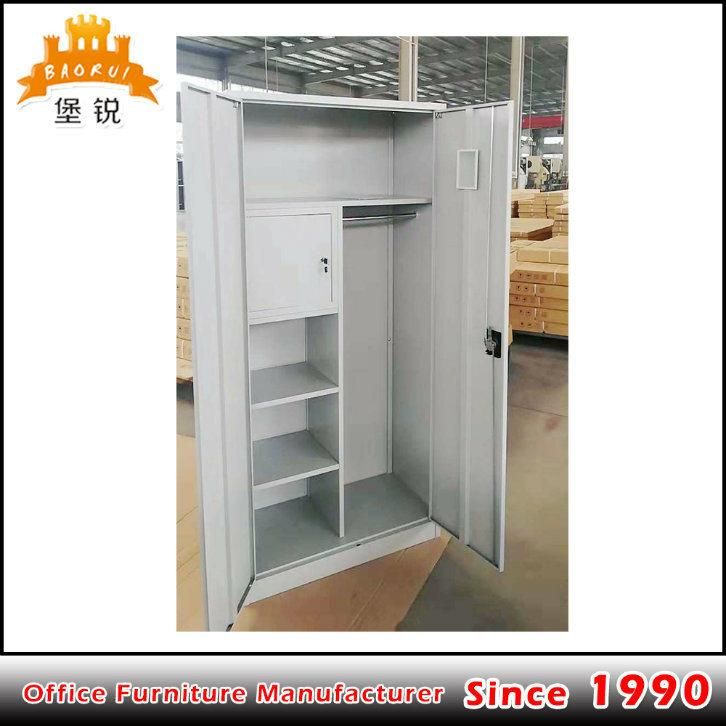 Fas-005 Chinese Wholesale Knock Down Steel Cabinet /Iron Clothes Almirah Designs with Price