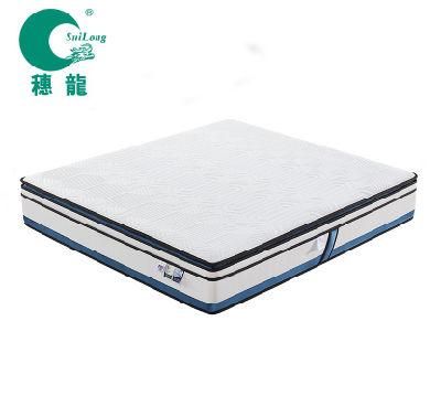 Hotel Furniture Five Star Euro-Pillow Top Pocket Spring Mattress