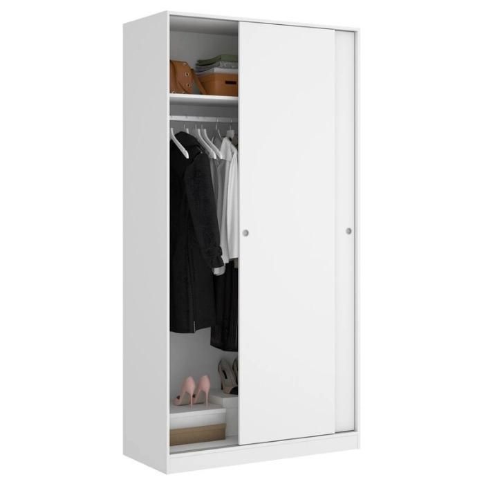 Simple Home Bedroom Storage Cabinet Furniture Wooden Wardrobe Closet
