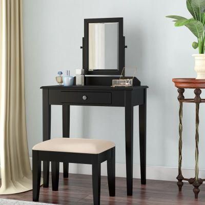 Factory Hot Selling Vanity Set with Stool and Mirror