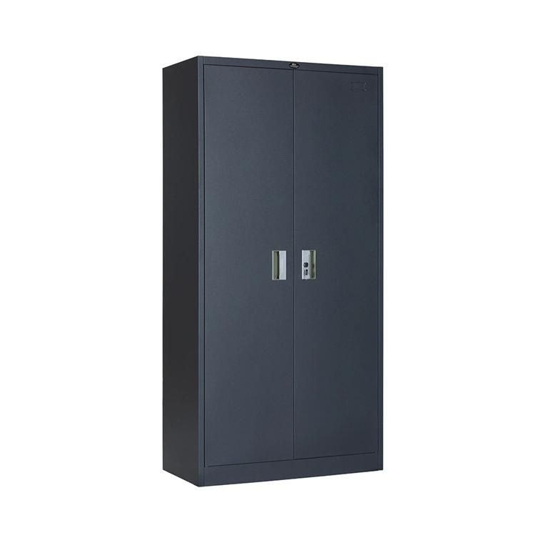 2 Door Wardrobe Locker Cabinet Double Door Metal Wardrobe