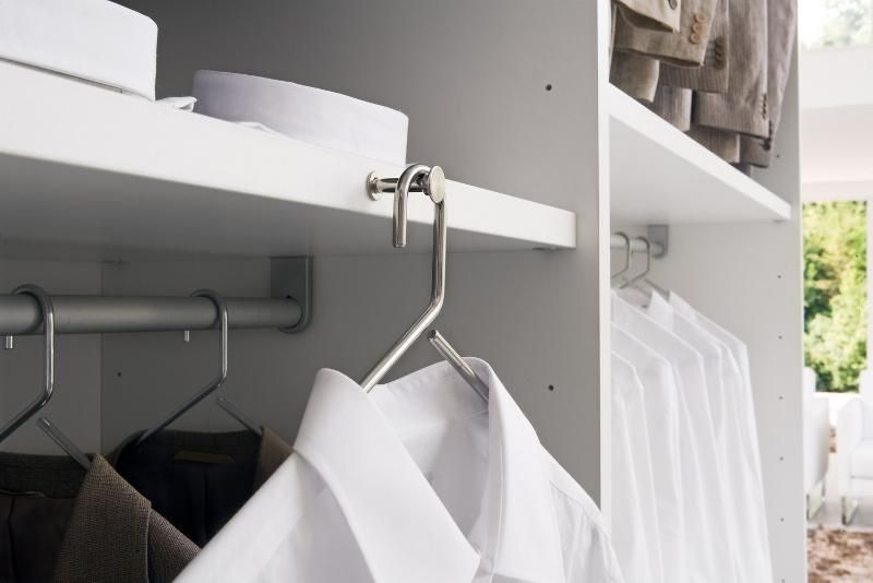 Classic No Door White Color Customized Wardrobe China Manufacture
