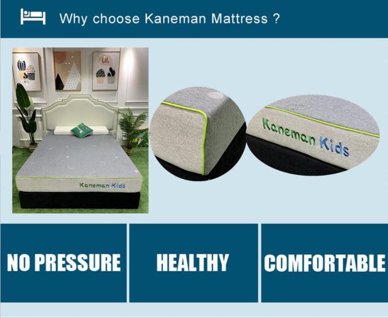 2022 Top Rated Children Mattress 10inch Latex Mattress Custom Hybrid Kids Bed Mattress