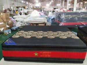 Custom Factory Supply King Queen Full Size Foam Pocket Spring Hotel Bed Mattress in a Box